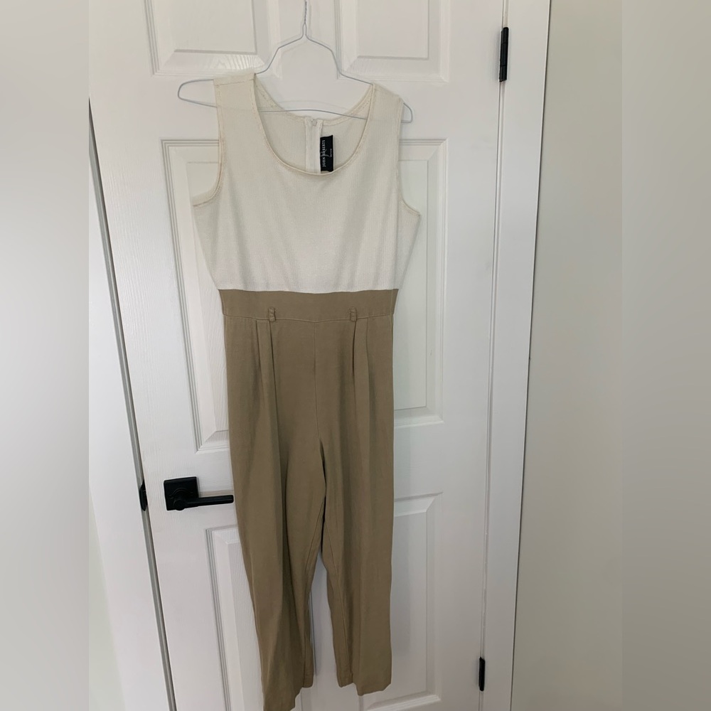 Cream / Tan Jumpsuit 12P